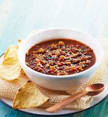 Salsa roja de molcajete