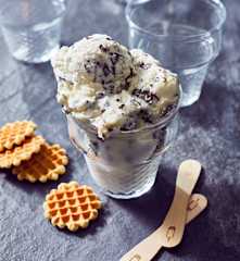 Stracciatella-Eis