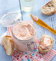 Terrine de saumon à tartiner