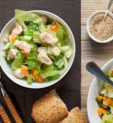 Pollo alla soia e sesamo