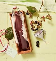 Brombeer-Vanille-Sirup