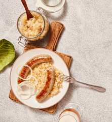 Sauerkraut, wild fermentiert