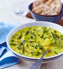 Bohnen-Kartoffel-Curry