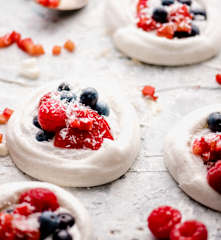 Pavlova végétalienne