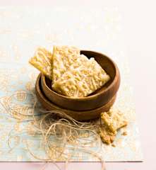 Crackers à l'amarante sans gluten