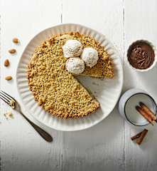 Torta sbrisolona al cioccolato (vegan)