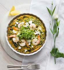 Spring frittata