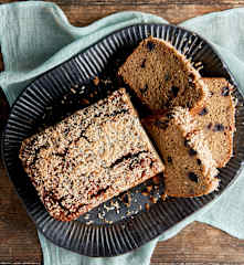 Paleo Banana Blueberry Loaf