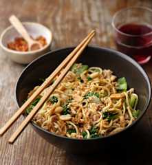 Spicy Mince Pork Noodles
