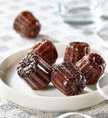 Minicannelés au chocolat
