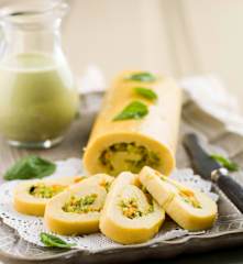 Torta de batata limpa-frigoríficos