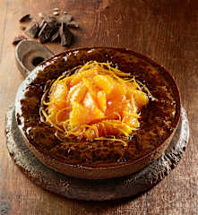 Tarte brownies all'arancia di Luca Montersino