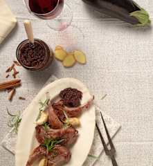 Melanzani-Rotwein-Relish