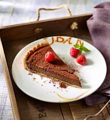 Chocolate Cheesecake mit Erdnusscreme