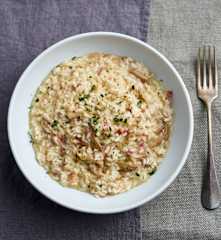 Risotto de setas al cava