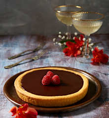 Crostatina al cioccolato