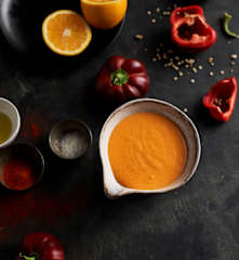 Red Pepper and Paprika Hollandaise Sauce