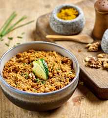 Tartinade de lentilles corail aux noix