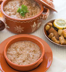 Papas de sarrabulho à moda de Braga