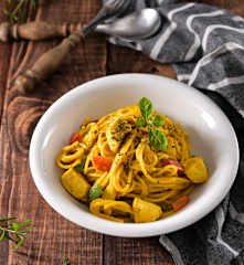 咖哩南瓜義大利麵(TM6 & TM5)