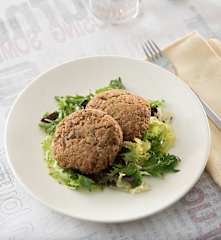 Hamburguesas de soja