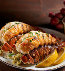 Crab Stuffed Lobster Tails