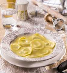 Ravioli con ripieno di carne