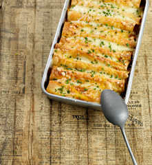 Enchiladas de frango