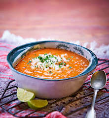 Jugo de carne al chipotle