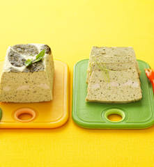 Terrine de poulet au basilic