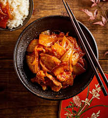 辣白菜炒五花肉（高温版）