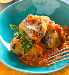 Croquetas de moros con cristianos