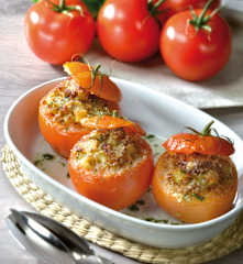 Cestino di pomodoro ripieno