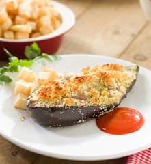 Berenjenas rellenas mallorquinas