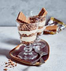 Schnelles Haselnuss-Dessert