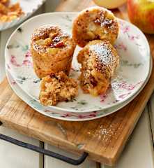 Apfel-Walnuss-Küchlein