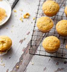 Muffin di pane al mais e formaggio (senza glutine)