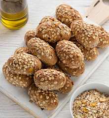 Pancitos integrales con nueces