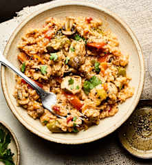 Chicken and Mushroom Rice