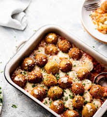 Bolitas de coliflor al horno
