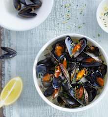 Mejillones al limón