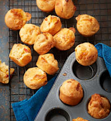 Muffins pomme-camembert
