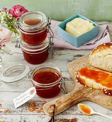 Aprikosenkonfitüre mit Earl Grey