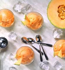 Σορμπέ πεπόνι