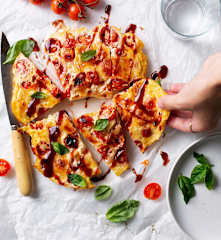 Caprese-Omelette