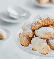 Svatomartinské rohlíčky s ořechovou náplní