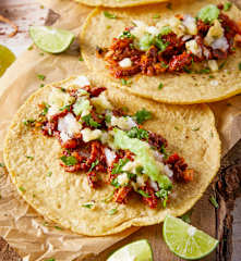 Tacos al pastor chilangos