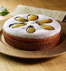 Torta pere e cacao all'olio extravergine di oliva di Luca Montersino