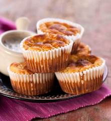 Kartoffelmuffins mit Pilzsauce