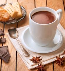 Gorąca czekolada z anyżem